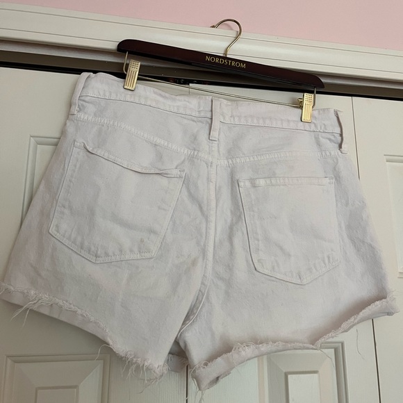 Madewell White Denim Shorts - Picture 3 of 3